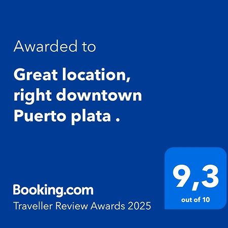 Great Location, Right Downtown Puerto Plata . Daire Dış mekan fotoğraf